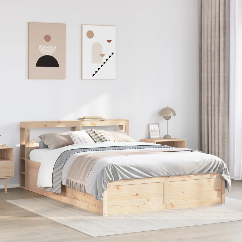 Sengeramme med hodegavl 160x200 cm heltre furu
