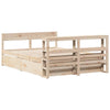Sengeramme uten madrass 140x200 cm heltre furu