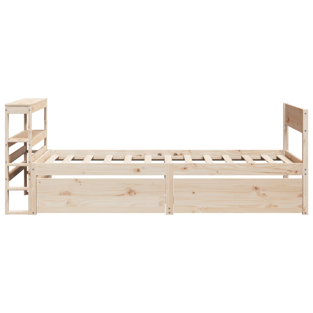 Sengeramme uten madrass 75x190 cm heltre furu