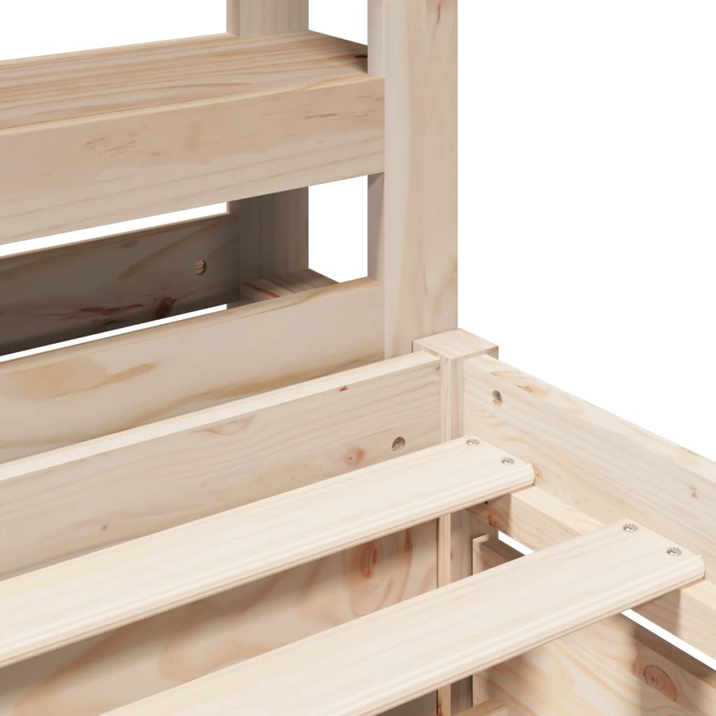 Sengeramme uten madrass 75x190 cm heltre furu