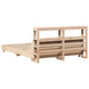 Sengeramme uten madrass 140x190 cm heltre furu
