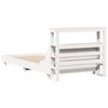 Sengeramme uten madrass hvit 90x190 cm heltre furu