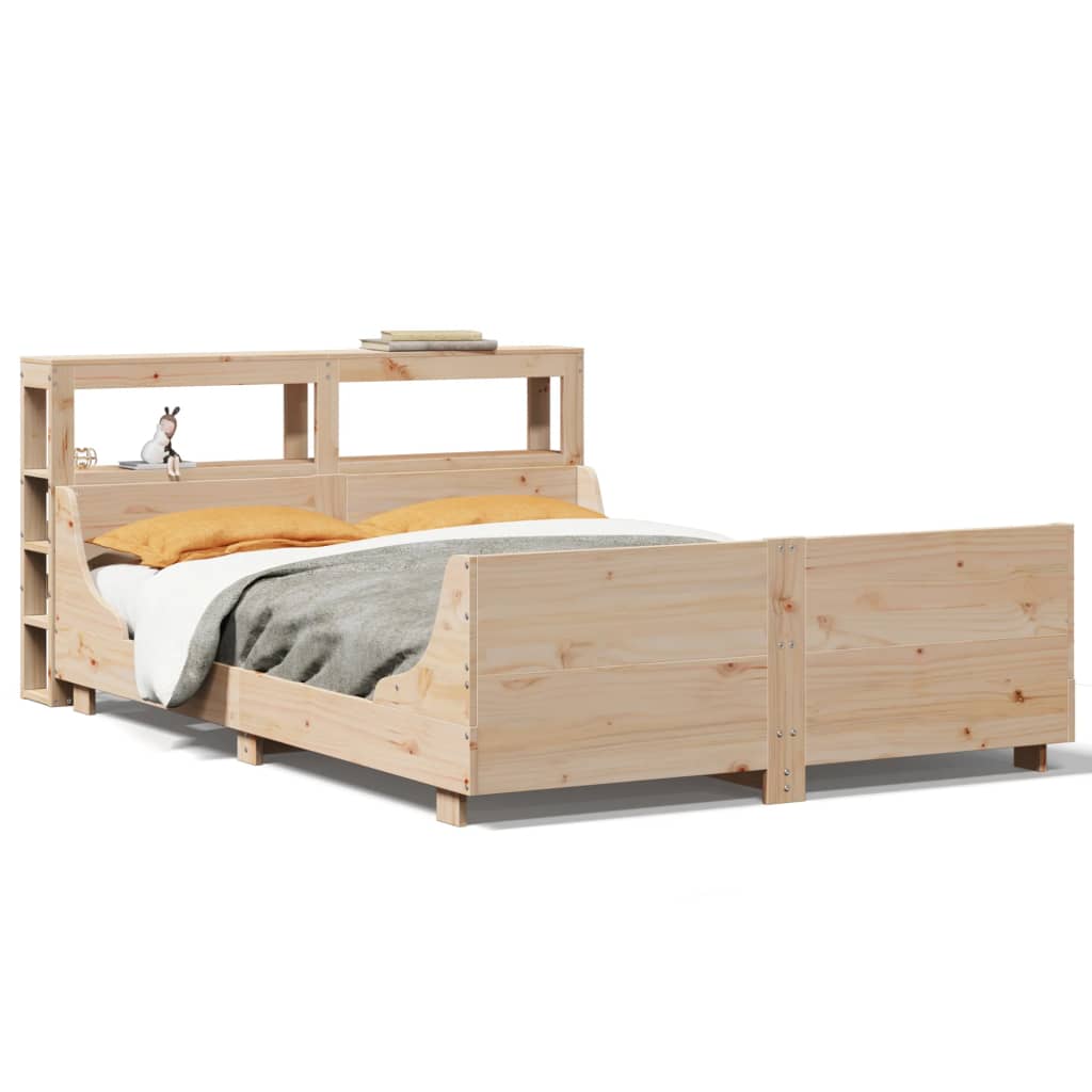 Sengeramme uten madrass 140x190 cm heltre furu