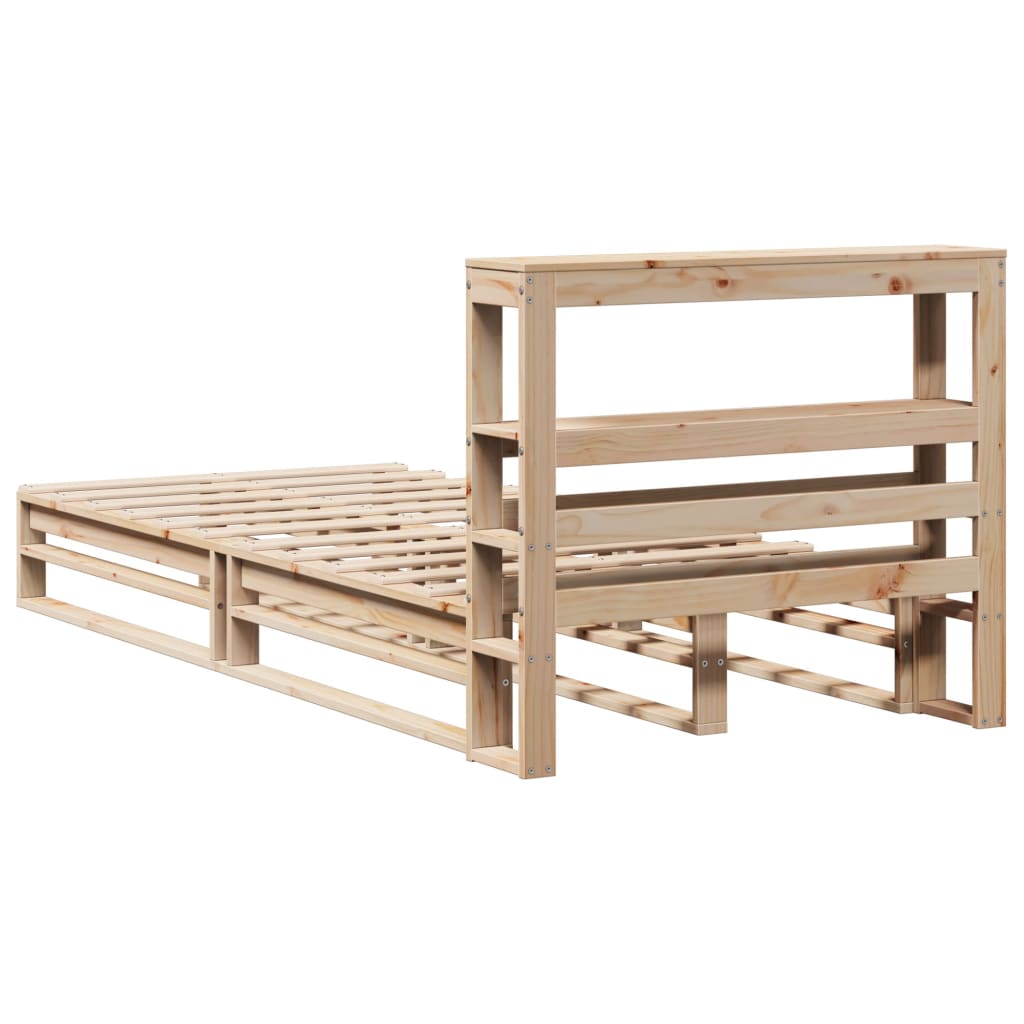 Sengeramme uten madrass 90x200 cm heltre furu