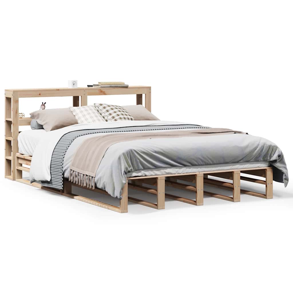 Sengeramme uten madrass 140x190 cm heltre furu