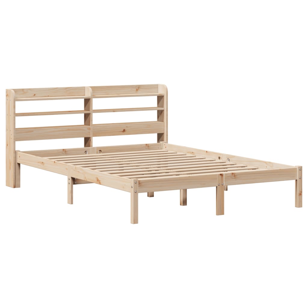 Sengeramme uten madrass 140x190 cm heltre furu