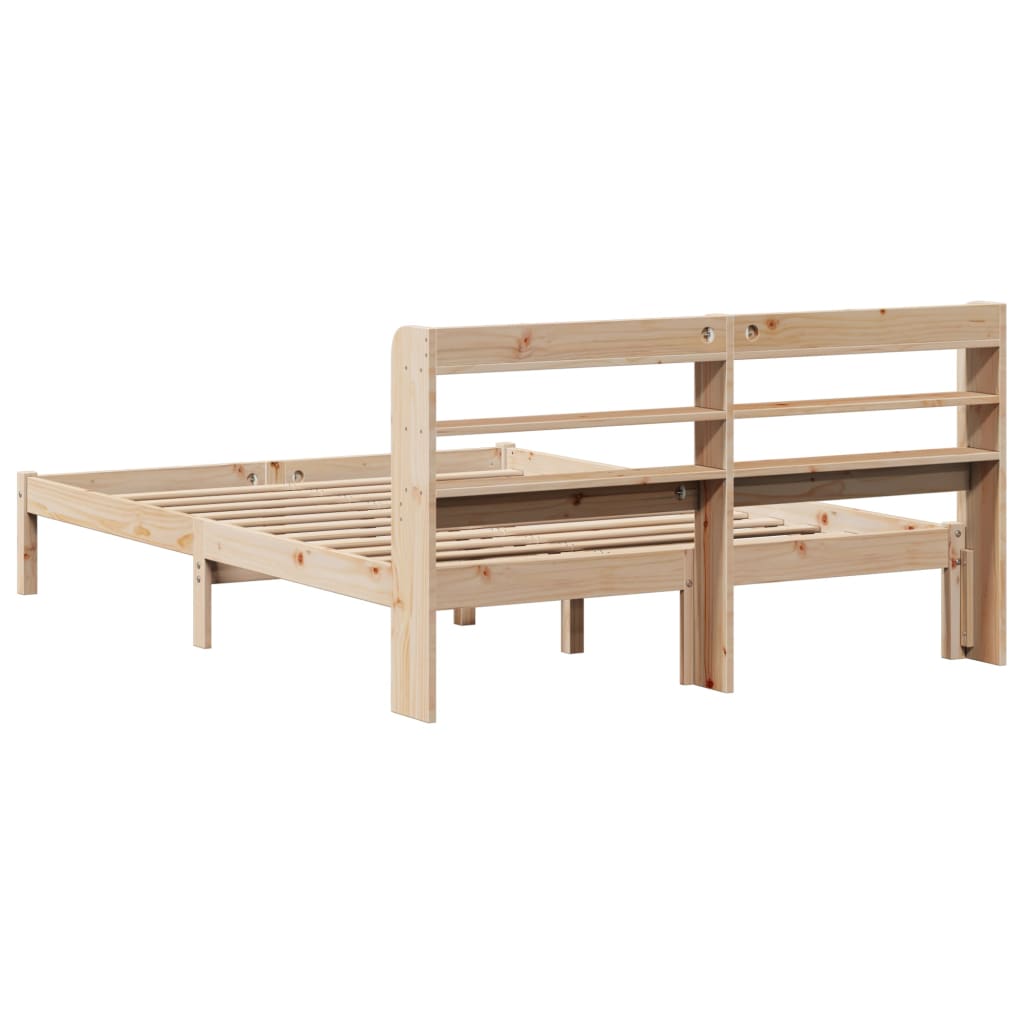 Sengeramme uten madrass 160x200 cm heltre furu