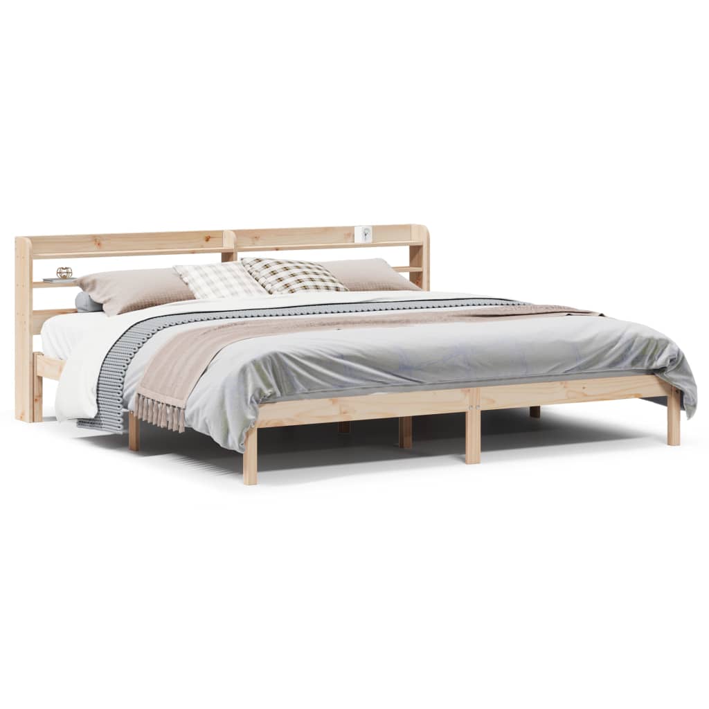 Sengeramme uten madrass 180x200 cm heltre furu