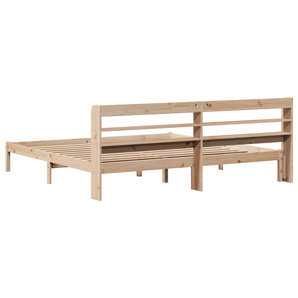 Sengeramme uten madrass 180x200 cm heltre furu