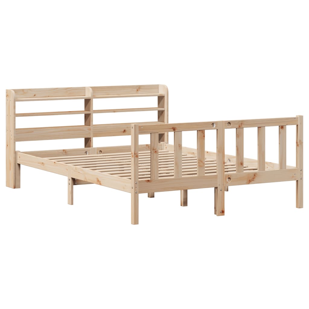 Sengeramme uten madrass 160x200 cm heltre furu