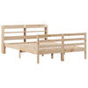 Sengeramme med hodegavl 135x190 cm heltre furu