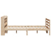 Sengeramme med hodegavl 135x190 cm heltre furu
