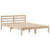 Sengeramme med hodegavl 135x190 cm heltre furu
