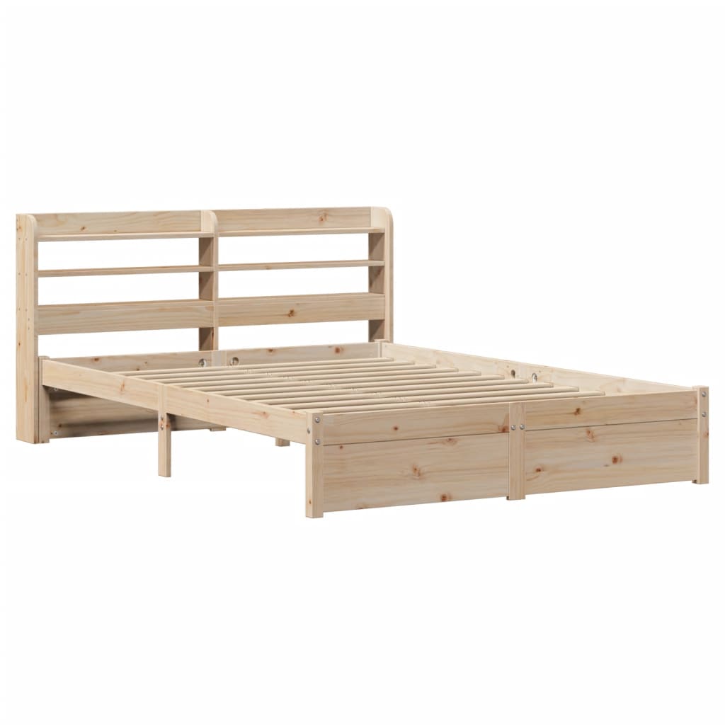 Sengeramme med hodegavl 120x190 cm heltre furu