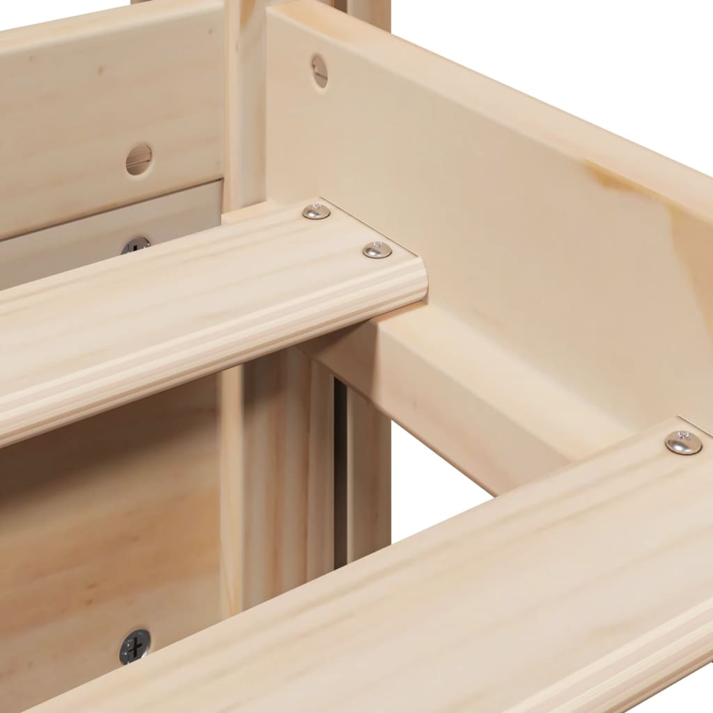 Sengeramme med hodegavl 90x190 cm heltre furu