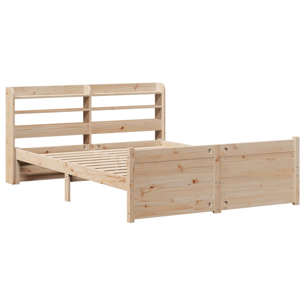 Sengeramme med hodegavl 120x200 cm heltre furu