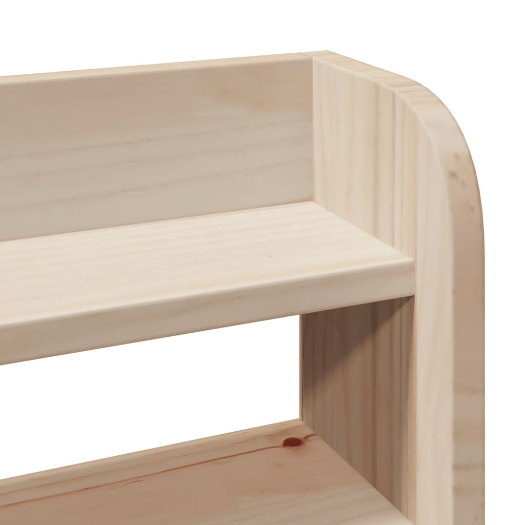 Sengeramme med hodegavl 200x200 cm heltre furu