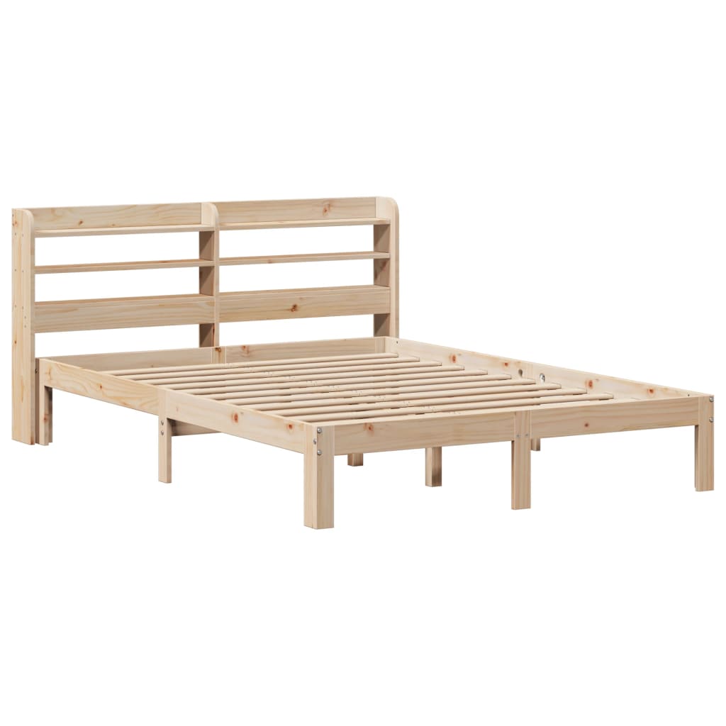 Sengeramme med hodegavl 120x190 cm heltre furu