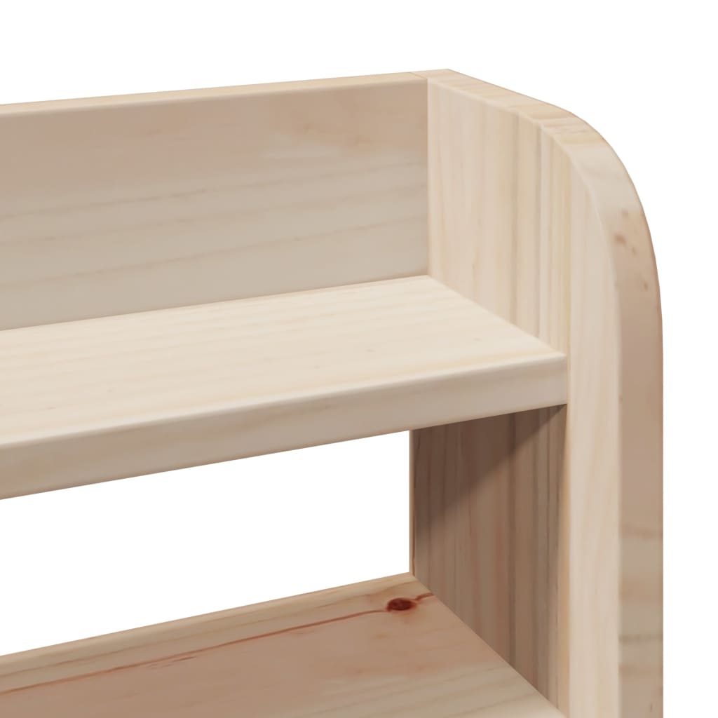 Sengeramme med hodegavl 200x200 cm heltre furu
