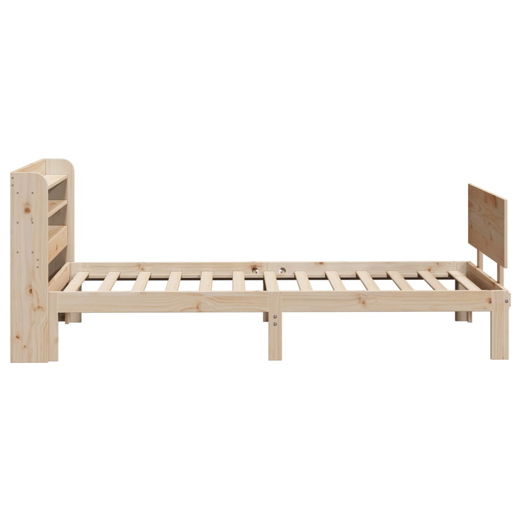Sengeramme med hodegavl 75x190 cm heltre furu
