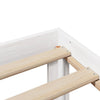 Sengeramme med hodegavl hvit 180x200 cm heltre furu