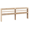 Sengeramme med hodegavl 200x200 cm heltre furu