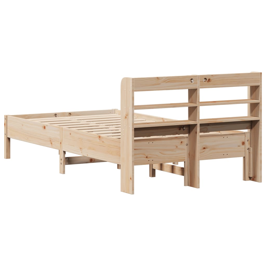 Sengeramme uten madrass 75x190 cm heltre furu