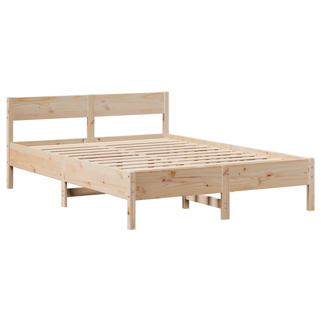 Sengeramme uten madrass 150x200 cm heltre furu
