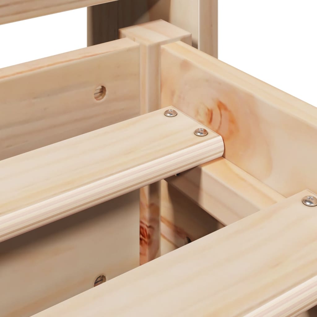 Sengeramme uten madrass 75x190 cm heltre furu