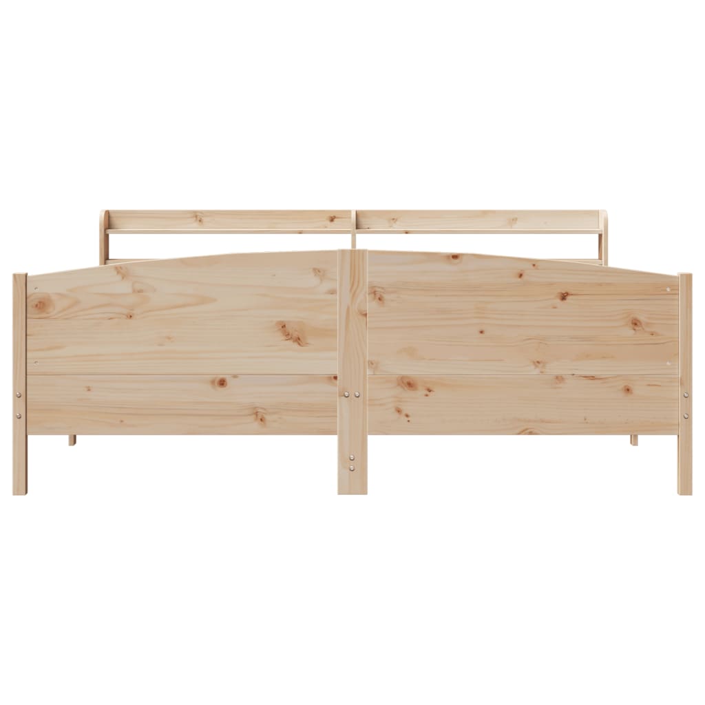 Sengeramme uten madrass 180x200 cm heltre furu