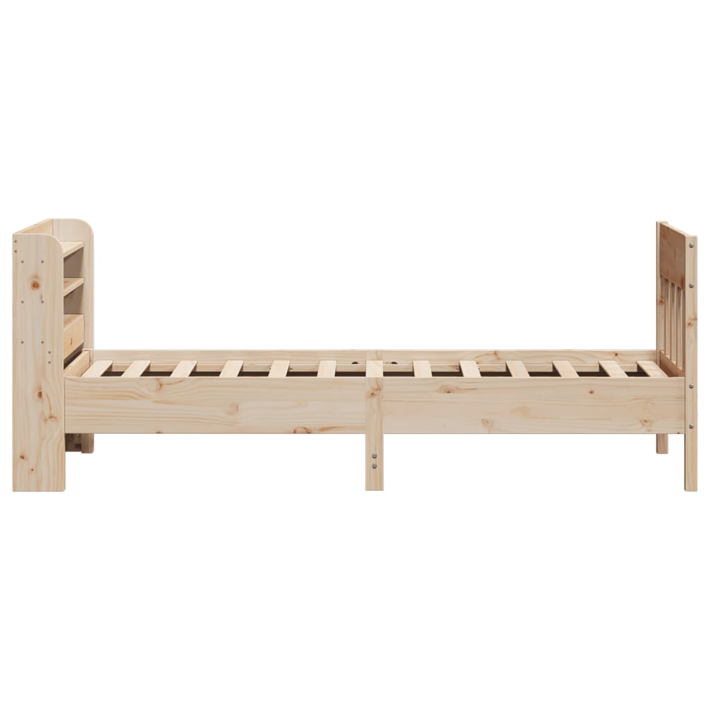 Sengeramme uten madrass 75x190 cm heltre furu