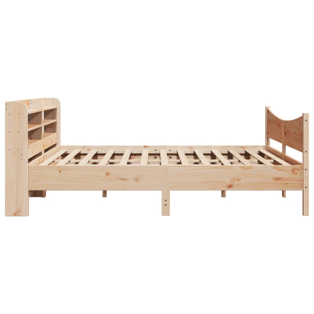 Sengeramme med hodegavl 180x200 cm heltre furu