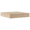 Sengeramme med hodegavl 200x200 cm heltre furu