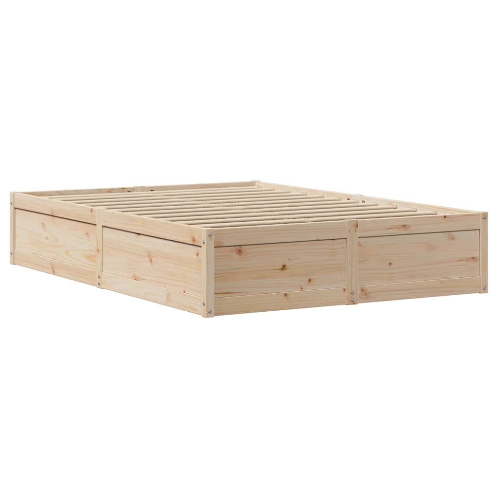 Sengeramme med hodegavl 160x200 cm heltre furu