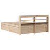 Sengeramme med hodegavl 150x200 cm heltre furu