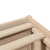 Sengeramme med hodegavl 140x200 cm heltre furu