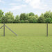 Gjerdepåle Grå 10 x 0,4 m (40 x 40 mm nett) Stål og PVC