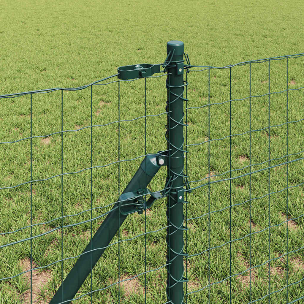 Euro Zaun Festemo 25 x 0,4 m PVC-belagt stål Grønn Mesh