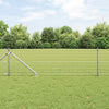 Gjerde med innlegg. sølv 0.8 x 10 m Stål