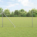 Gjerde med stolpe sølv 1,2 x 25 m Stål