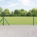 Gjerde med stolpe grønn 0,6 x 10 m Stål og PVC