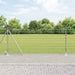 Gjerde med stolpe sølv 0,8 x 10 m Stål