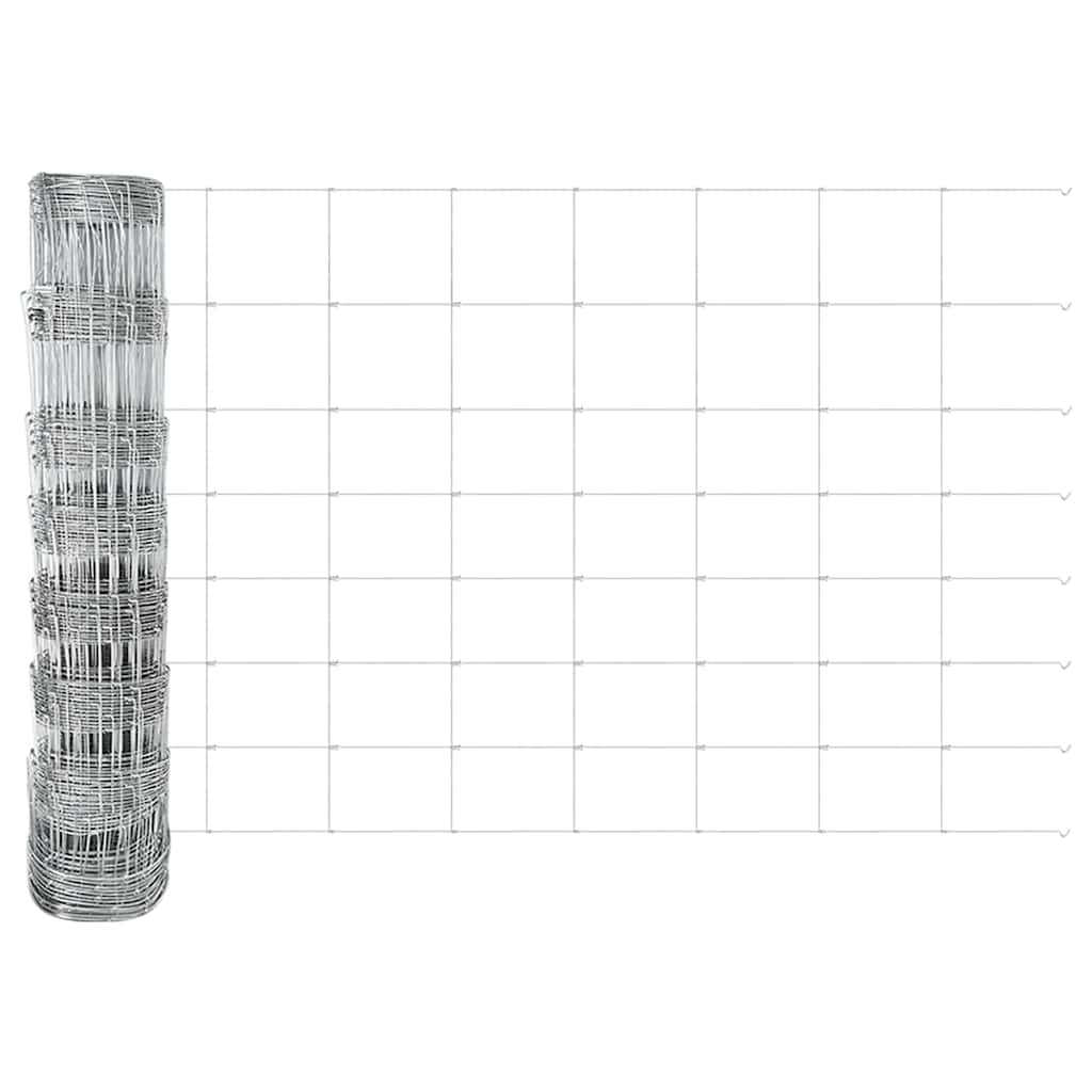 Gjerdepåle Galvanisert 50 x 0,8 m Stål