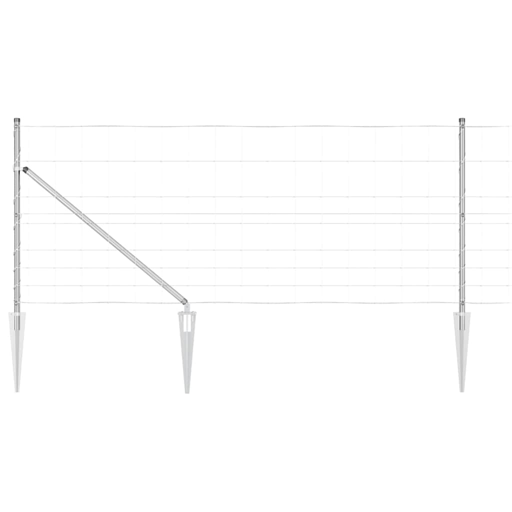 Gjerdepåle Galvanisert 50 x 1 m Stål