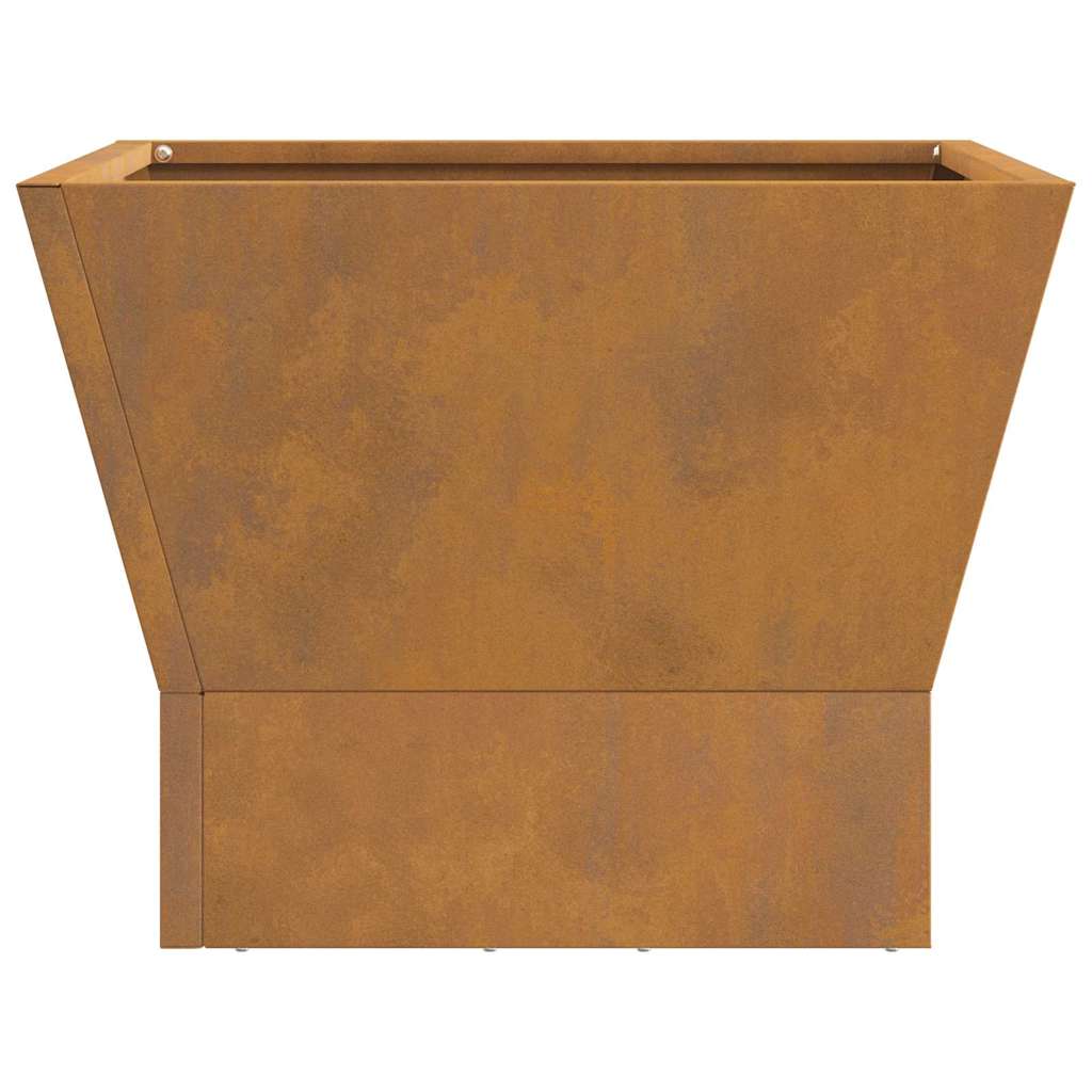 Bålplass Brun 40 x 40 x 35 cm Cortenstål