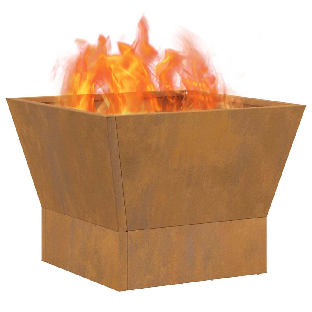 Bålplass Brun 40 x 40 x 35 cm Stål