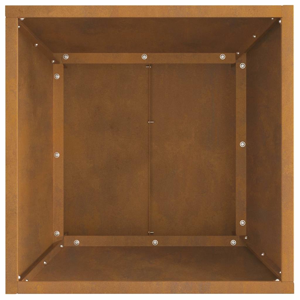 Bålplass Brun 40 x 40 x 35 cm Cortenstål