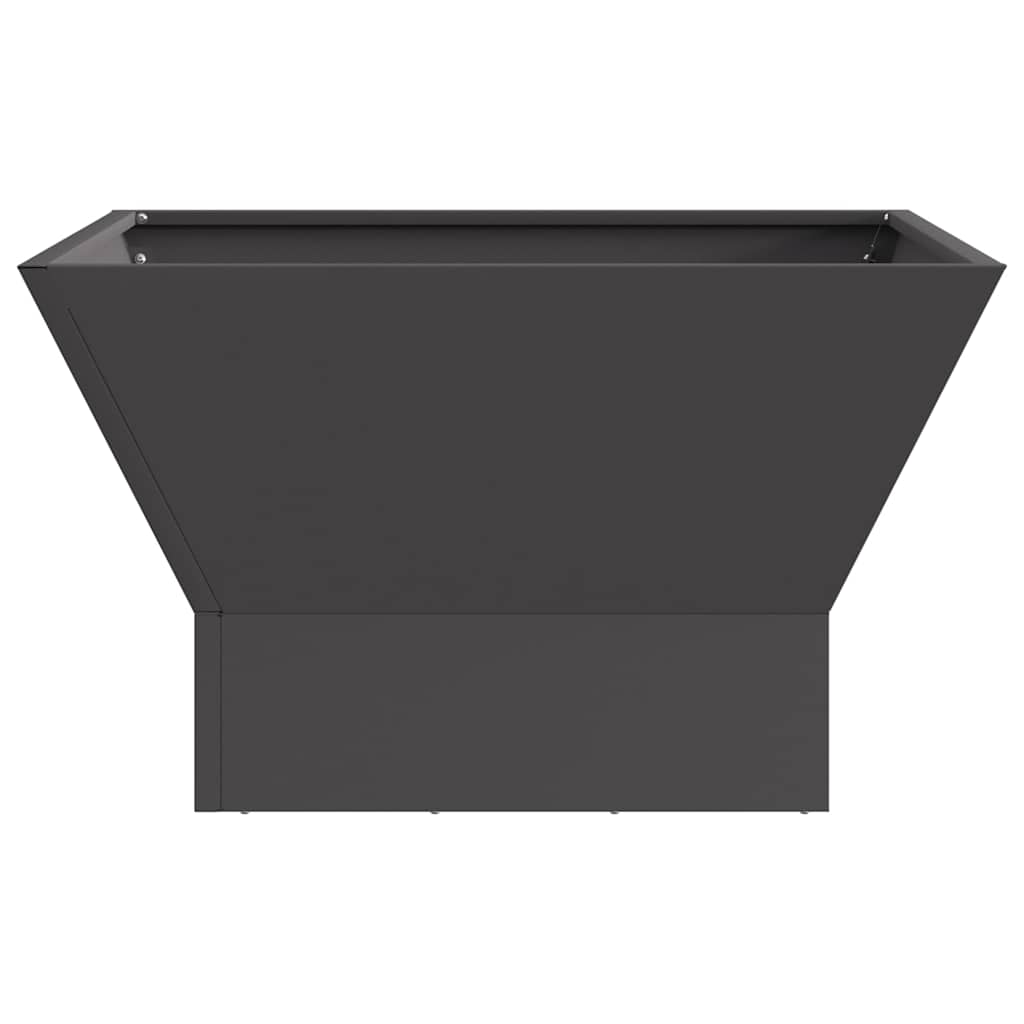Bålplass Svart 60 x 60 x 35 cm Stål