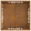 Bålplass Brun 60 x 60 x 40 cm Cortenstål