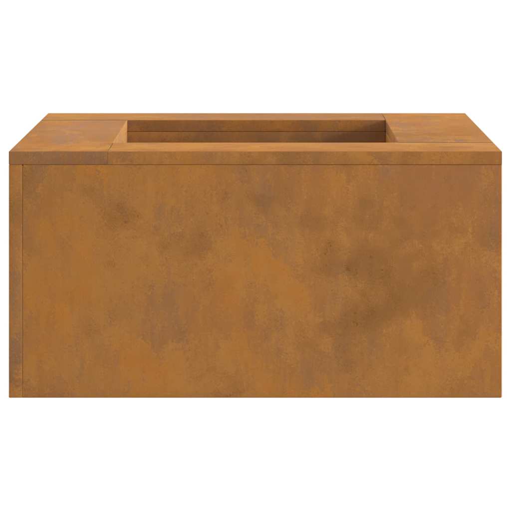 Bålplass Brun 60 x 60 x 30 cm Cortenstål